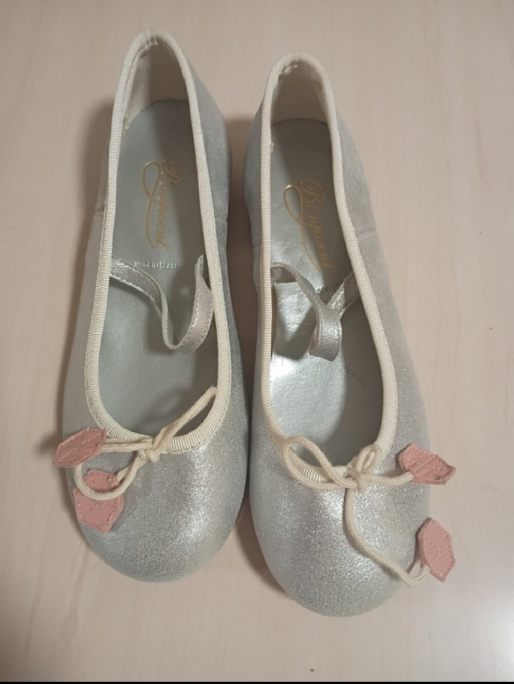 Girls Bonpoint Flats - Made in Spain